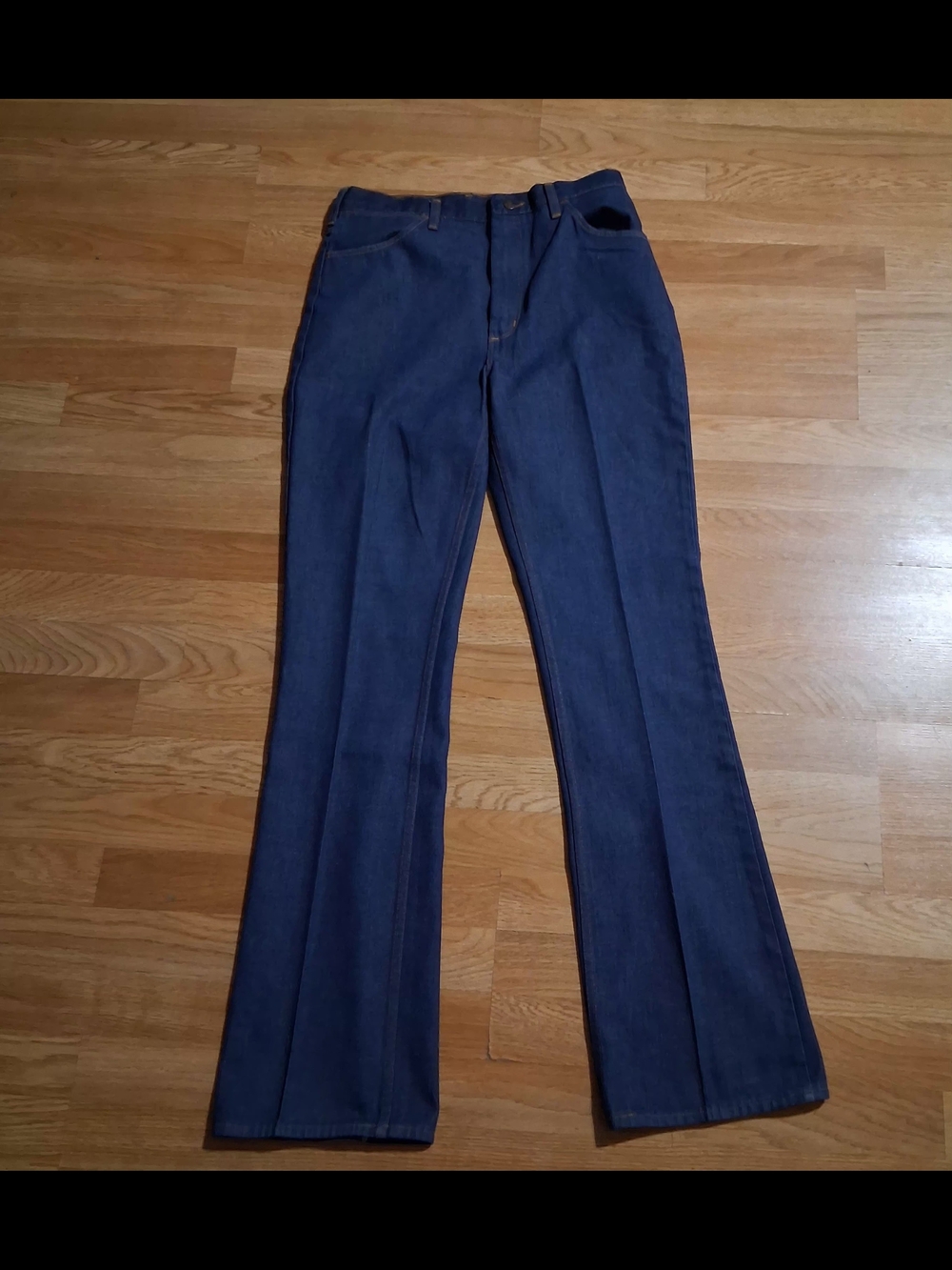 Vintage 80s Wrangler Womens  Regular Fit Jeans in Dark Blue Denim